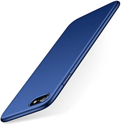 TORRAS Slim Fit for iPhone SE 2022 Case (3rd Gen), iPhone SE 3 Case 2022, iPhone SE Case 2020, iPhone 7 8 Case, Ultra Thin Lightweight Matte Hard PC iPhone SE 2022 Phone Case 4.7'',Navy Blue