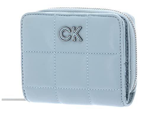Calvin Klein Re-Lock Quilt Wallet Pearl Blue