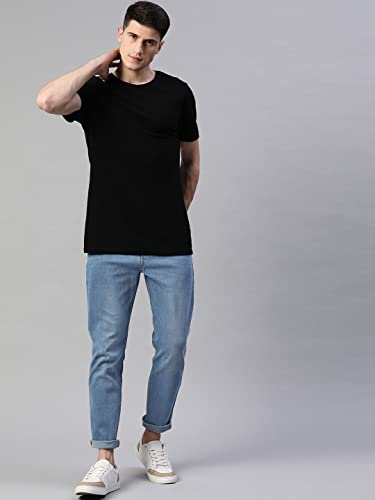 Image of Hubberholme Men's Stretchable Slim Fit Jeans - Casual Cotton Jeans for Men