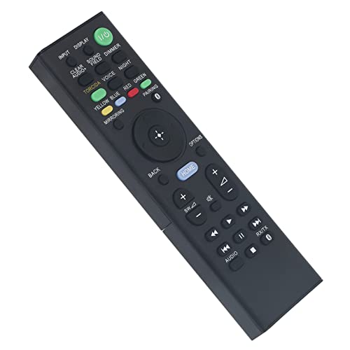 VINABTY RMT-AH111B Replace Remote Control Fit for Sony AV Soundbar System RMT-AH111E RMT-AH111U HT-RT5 SA-RT5 HT-ST9 - Image 2