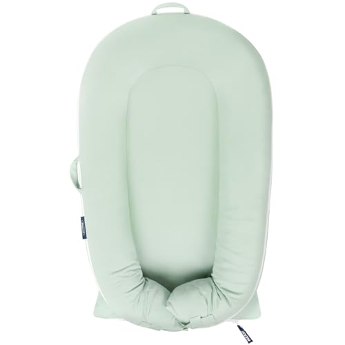 Organic Replacement Cover | Premium Quality Spare Cover 100% Organic Cotton | Hypoallergenic | Fits Dockatot Deluxe + Docks (Pistacho Green)
