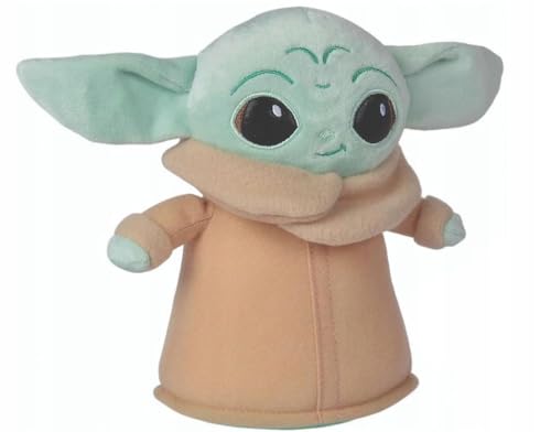 Simba 6315875804 – Disney Mandalorian Grogu, 18 cm, peluche do The Child, adequado para partir dos primeiros meses de vida, cor verde