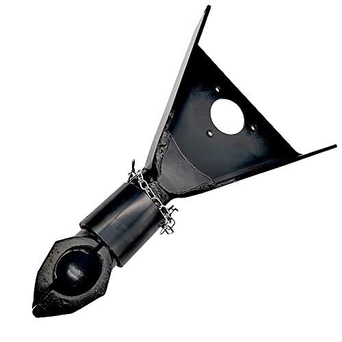 Stegewop 2" Forged A-Frame Trailer Coupler With Trigger Latch Sae Class Iv 7000 Lb For Towing Rv, Boat, Camper (Black)(7000Lbs 2") #TOP3