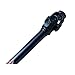 Rugged Intermediate Propeller Shaft for (2019) Polaris Ranger 1000, In Heat Treated Carbon Steel & Powder Coated Black Shafts for Extreme Durability, U-Joints Greased Fittings OEM: 1333923, 1334252