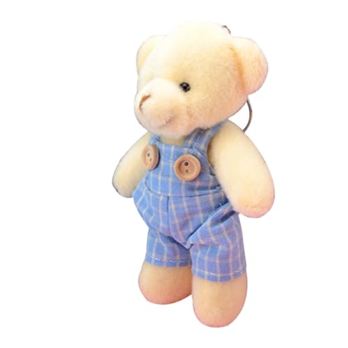 Holibanna porte-clés Pendentif de à main joli décor suspendu de poupée d'ours bouda decoration interieure plush plush pendentif ornement de poupée d'ours...