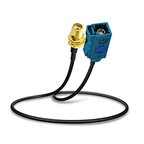 Bingfu Cable Adaptador de Antena de Fakra Z a SMA para Coche para Unidad Principal Estéreo de Android para Coche Navegacion GPS Radio FM AM Radio Satelital Sirius XM Telemática 4G LTE Módulo Bluetooth