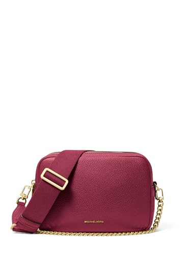 Image of Michael Kors Bryant Medium Double Zip Chain Camera Crossbody Bag