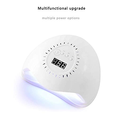 SFLRW 168W LED Nagelamp, Snellere Nail Dryer voor Gel Polish met 4 Timer-instelling, Gel Licht voor twee hand… - Afbeelding 4