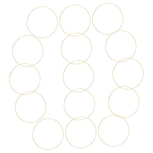 Artesanía tejida con anillos decorativos de metal de alta resistencia