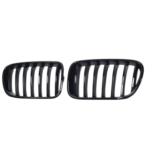 Parrillas delanteras para BMW X3 F25 (2010-2013) en ABS negro brillante de una línea