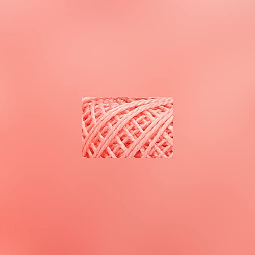 Anchor Pearl Yarn, Thickness: 8, Packaging: 10G, Running Length: 82M lachsrosa Embroidery Threads, Salmon pink, Strength 8, 82m - Image 2