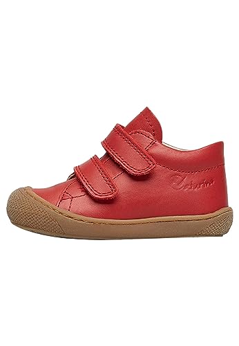 Naturino Cocoon Vl, Scarpine Primi Passi Unisex - Bimbi 0-24, Rosso Red, 17 EU