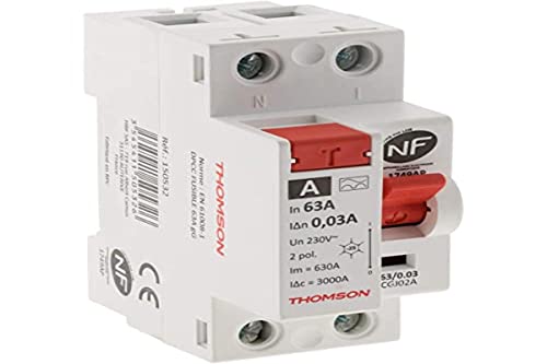 Thomson Interrupteur différentiel à vis 63A type A NF