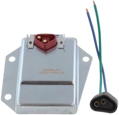 Amazon.com: Replacement for fits New Heavy Duty Adjustable Voltage Regulator and Harness for Chrysler/Dodge : Automotive