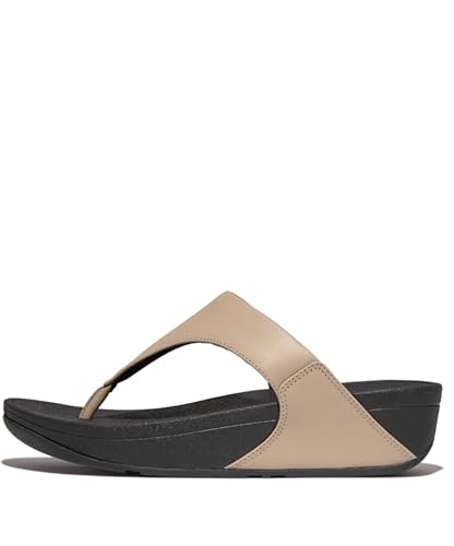 Image of FitFlop Women's Flip Flop Sandal, Latte Beige, 8