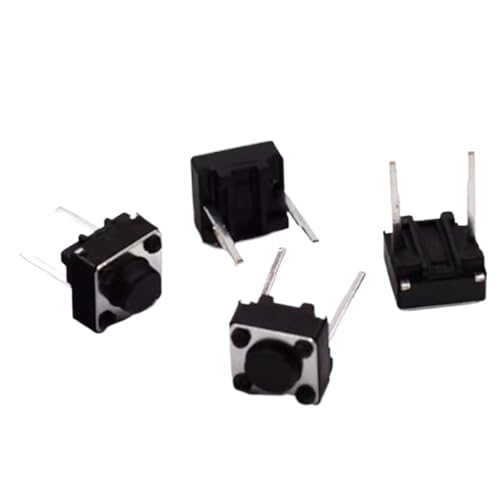 Pulsador tactil 6x6x6mm micro tact switch de 2 pines componentes electronicos PCB 50 uds 2