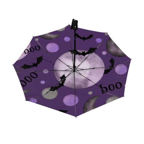 Parapluie chauve-souris de voyage à pliage inversé automatique haut de gamme