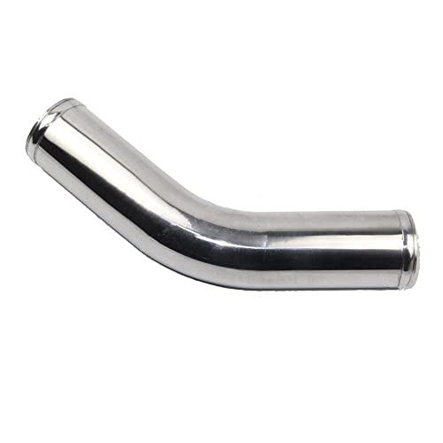 AotoKoop 3" OD 45 Degree Aluminum Elbow Pipe with Beaded Ends by AotoKoop - Used condition - US$15.42