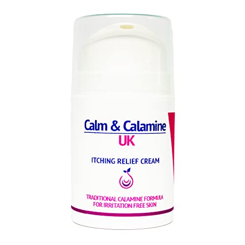Veil Cover Cream Calm and Calamine UK | Traditional Calamine Cream for Irritated or Itchy Skin Relief 50g