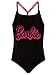 Barbie Swimsuit for Girls I Girl Bathing Suit I Official Merchandise Black Size 10