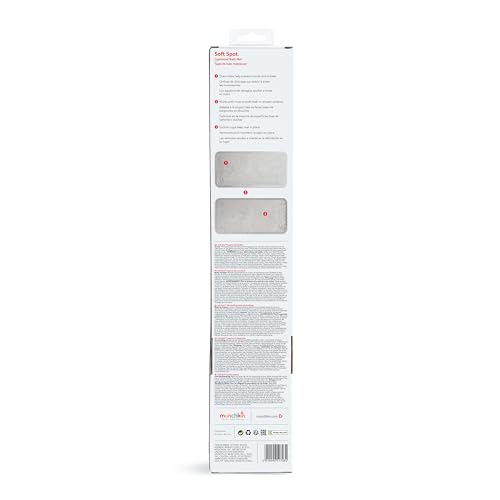Munchkin Soft Spot Cushioned Non-Slip Baby Bath Mat, 36 x 17 Inch, Grey - image 9