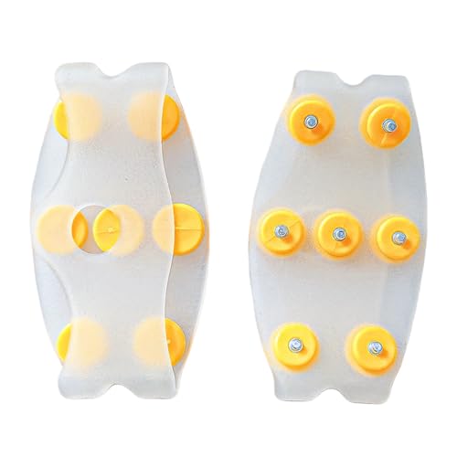 Tacchetti da ghiaccio da donna – Kit universale antiscivolo a trazione invisibile, per neve e ghiaccio, attrezzatura di sicurezza per camminata per uomini, escursionismo, inverno, attività all'aperto