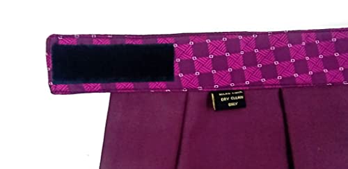 Image of formal cravat set for men with pocket square Men's Cravat Necktie, Self Design Microfiber Dark Multi color Free Size