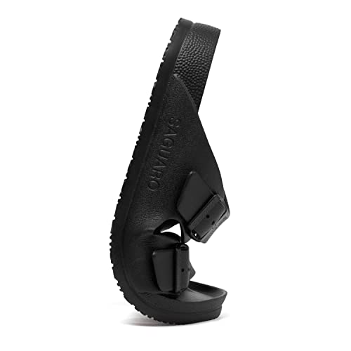 Image of SAGUARO Men's Women's Comfort Double Buckle Sandals Lightweight Adjustable EVA Sandals with Rubble Sole