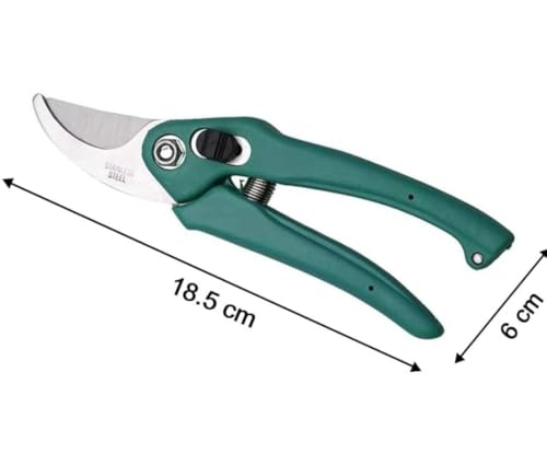 Image of by 10 Club Gardening Tool Kit for Home Garden - 2 Pcs (Pruner, Scissor) | Agriculture Tools for Terrace Gardening