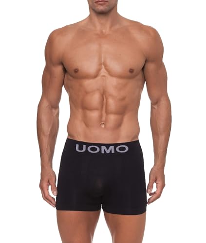 Mens Seamless Underwear: Cool Microfiber Boxer briefs - Comfort Soft Stretch Fabric Pack, Support Tagless2