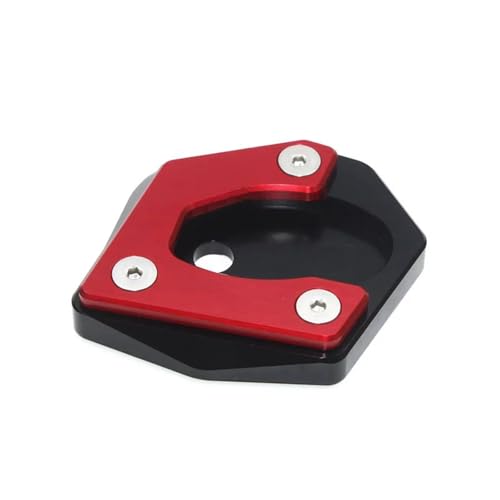 Support latéral béquille moto pour Kawasaki ER6N ER6F 2011-2014 plaque rouge