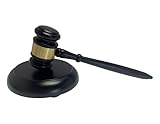Black Gavel and Sound Block perfet for Judge Lawyer Auction Sale.