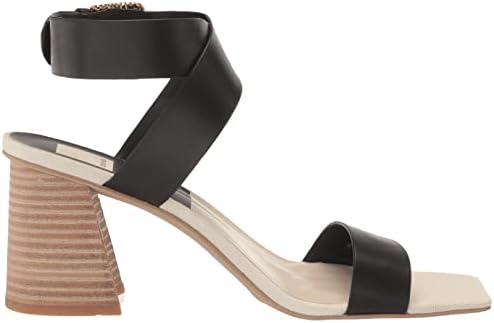 Dolce Vita Women's Paytin Heeled Sandal, Black Leather, 6 | Image 5