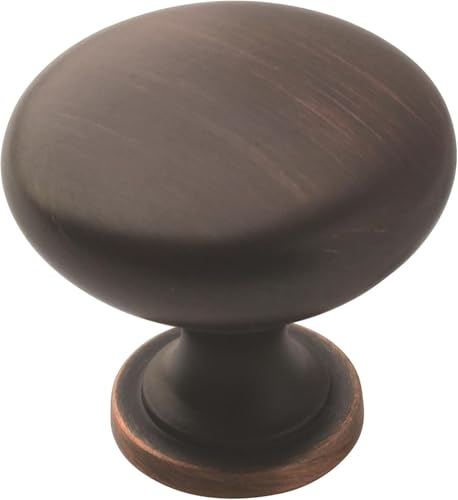 Comparison: Best Knobs For Shaker Cabinets 8 Amerock | Cabinet Knob | Oil Rubbed Bronze | 1-1/4 inch (32 mm) Diameter | Edona | 10 Pack | Drawer Knob | Cabinet Hardware
