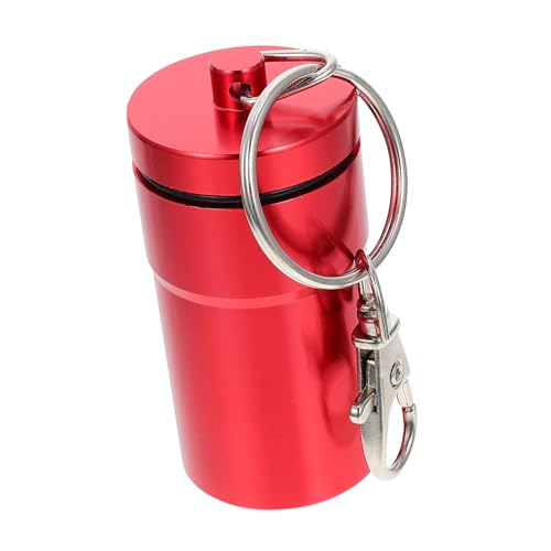 POPETPOP 1Pc Creative Metal Bird Feeder Box with Lid Durable Feeding Container for Parrots and Birds Easy to Use Food Storage Jar