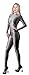 SOFSOT Ultra Sheer Full Bodysuit for Women Long Sleeves Shiny Jumpsuits One-Piece Glossy Catsuit Nylons Full Body Leotard