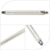 J305 For Geiger Counter Tube, Nuclear Radiation Detector G-M Tube For Gamma Beta Rays Detection 20MR/h-120mR/h Range, Metal Construction, 105Mm Length