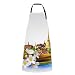 SUUJ Grembiule Unisex con 2 Tasche Thailandia Concetto di Viaggio Grembiuli per Donne Uomini Adulti Impermeabile Pittore Bavaglini da Cucina per Chef Cucinare Pittura Giardinaggio grigliate Barbecue