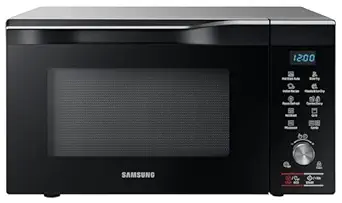 Samsung 32 L Convection Microwave Oven (MC32A7056QT/TL, Stainless Silver, Slimfry), Free 1 Year Extended warranty