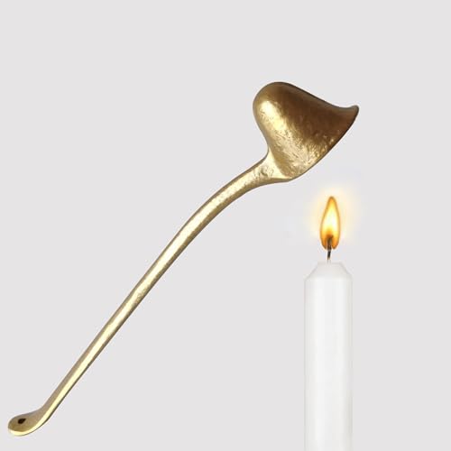 BSTGIFTS Candle Snuffer - Candle Fire Extinguisher Cutter - Candle Accessory Long Handle Candle Stopper,Candle Cover Tool (Classic Snuff)