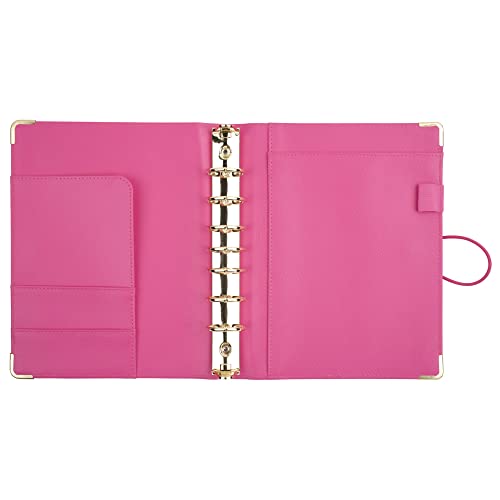 At-A-Glance Emily Ley Simplified System Organizer Cover, 5 3/8" X 8 1/2", Fuchsia #TOP1