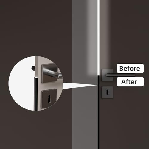 ESUFEIR 118" Wedge Window Weather Stripping Door Gap Filler,Adhesive Window Insulation for Winter Door Seal Strip,Soundproof Foam Tape for Frame,Black