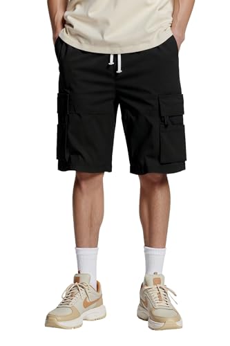 Short Cargo Homme Coton Tansozer Évite la Transpiration avec ses Multi Poches