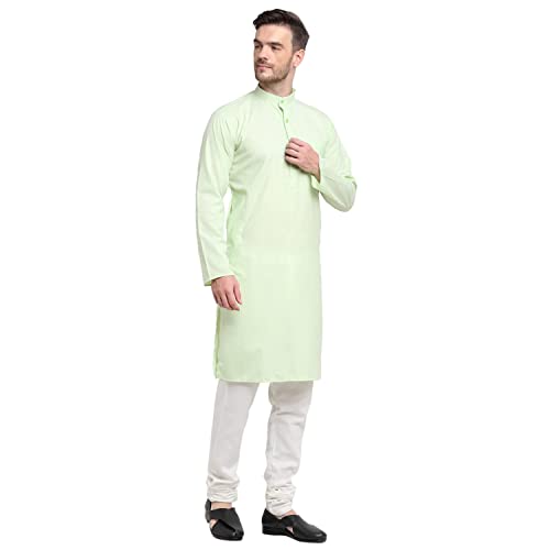 Aakrati Men's Tunic Cotton Kurta Pajama Casual Dress Set3