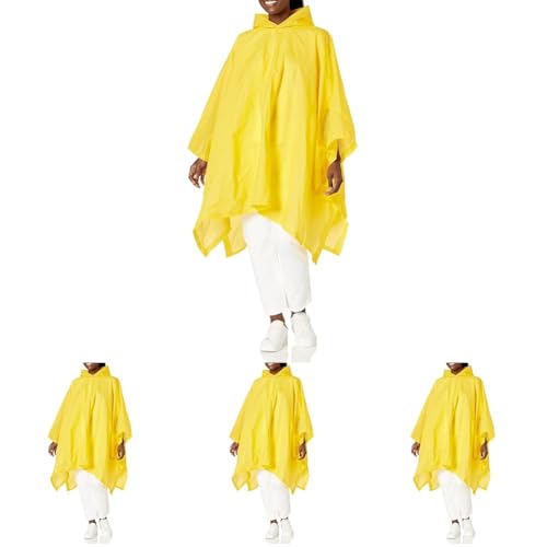 Image of totes Adult Packable Lightweight Adjustable Rain Poncho