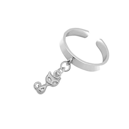 Image of Spinningdaisy Dangling Mighty Tiny Charm Adjustable Ring
