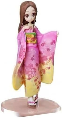 Miniatura 2 de FuRyu AMU-FNX762 Teasing Skillful Takagi-san 3, versión kimono Sakura, escala 17, PVC, figura completa pintada