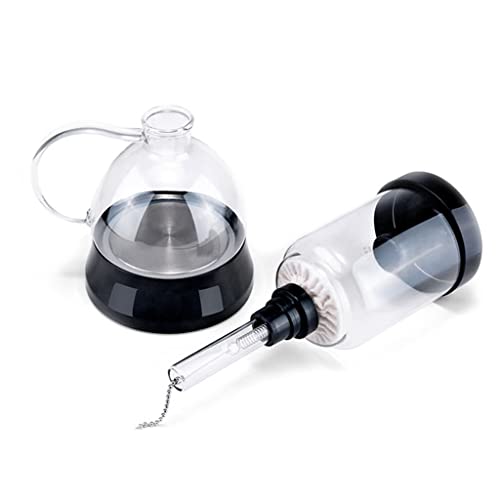LXX Siphon-Vakuum-Kaffeemaschine Glas Elektrischer Siphon-Knopf-Bedienung 360 ° -Basis Warmhalten 500 W 400 ml Manueller… – Bild 4