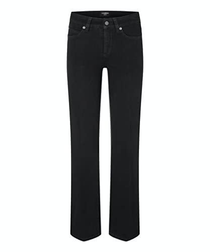 Cambio Jeans Paris Flared in Schwarz, Größe 36/33
