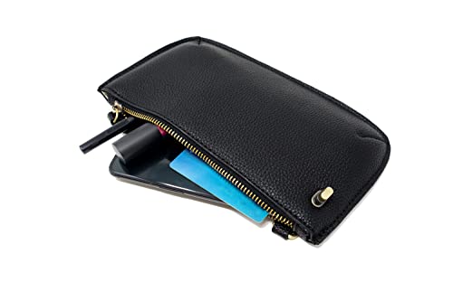 Image of Joy Susan Women's Fashion Purse Mini Crossbody Wristlet Clutch Handbag - Black